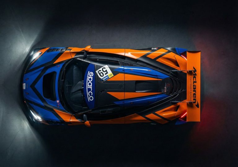McLaren 720S GT3 Evo #59 di Raptor Engineering vista dall'alto – Riccardo Cazzaniga, GT Italiano Sprint 2026