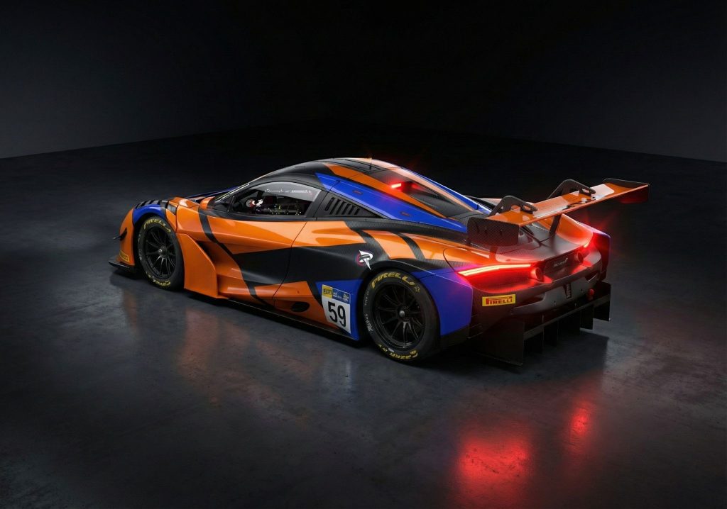 McLaren 720S GT3 Evo #59 di Raptor Engineering vista posteriore – Riccardo Cazzaniga, GT Sprint 2026
